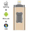 Pendrive 128GB 3 in 1 iPhone USB Flash Drive OTG 32GB Pendrive 3.0 Cle Usb Flash Drive 64GB For for iPhone /Android/Tablet PC